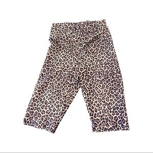 Laina Rauma Small leopard biker shorts
